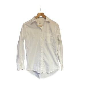 a new day Women’s White Casual Button Down Shirt